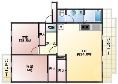 パストラル菅原の間取り