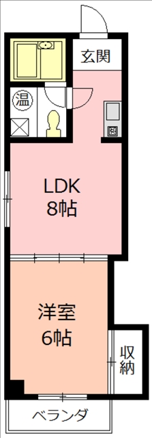 メゾンパール泉の間取り