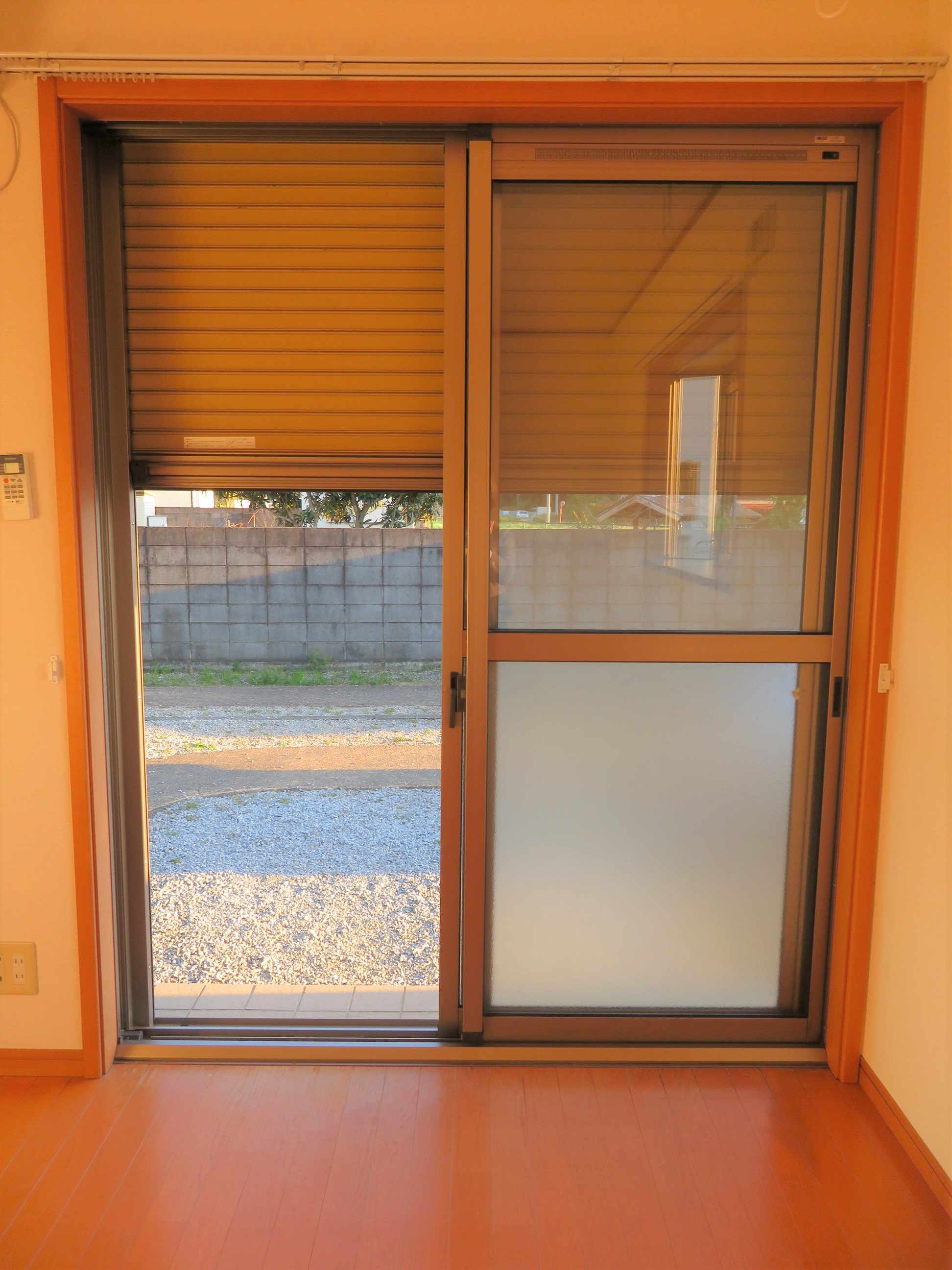 その他設備　シャッター付きで安心です！