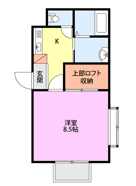 メゾンデタント　IIIの間取り