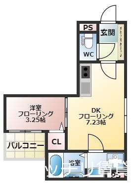 G-place大濠IIの間取り