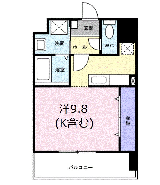 アイ　ヒルズ　スミヨシの間取り