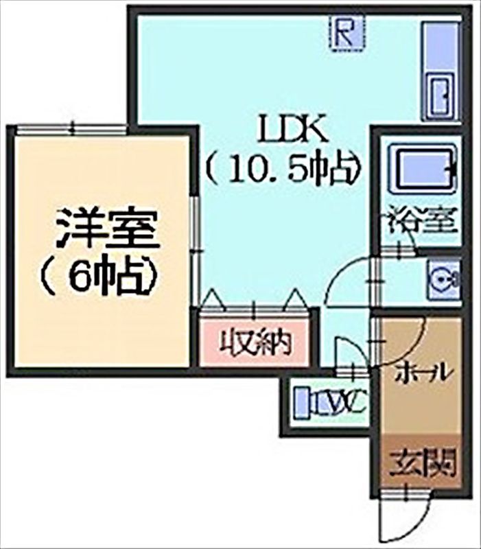 ルピナス2の間取り