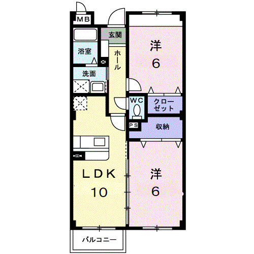 リリアンハイムの間取り