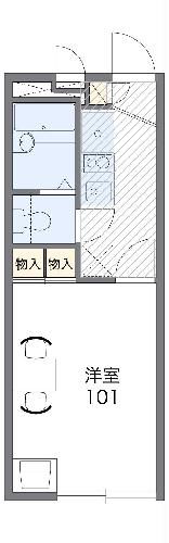 【レオパレスエイティーンの間取り】