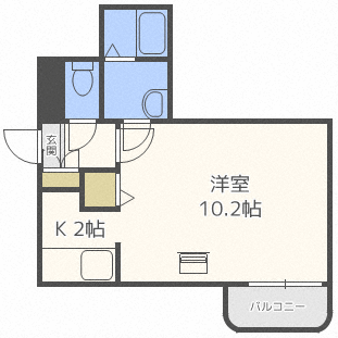 グランバリュー白石の間取り