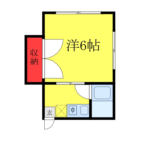 塚田ハイツの間取り