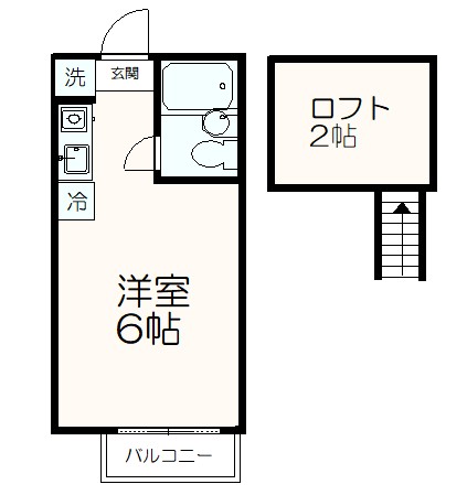 メゾンドラペの間取り