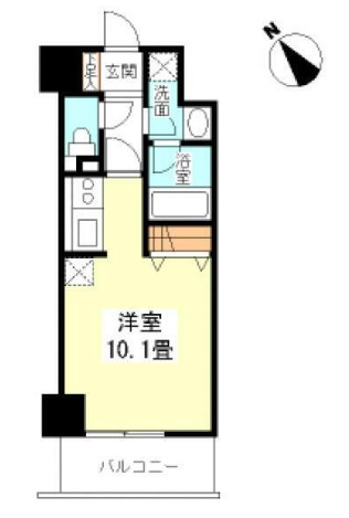 TKフラッツ渋谷の間取り