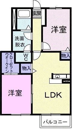 ウィル・ショコラの間取り