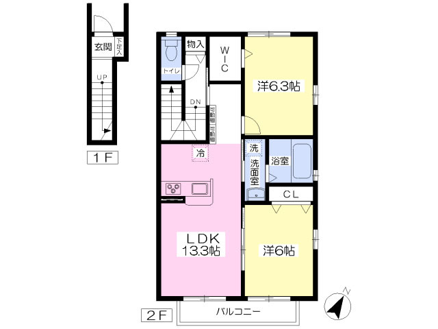 ＭＩＴＳＵＩ　ＫＡＩ　ＥＡＳＴの間取り