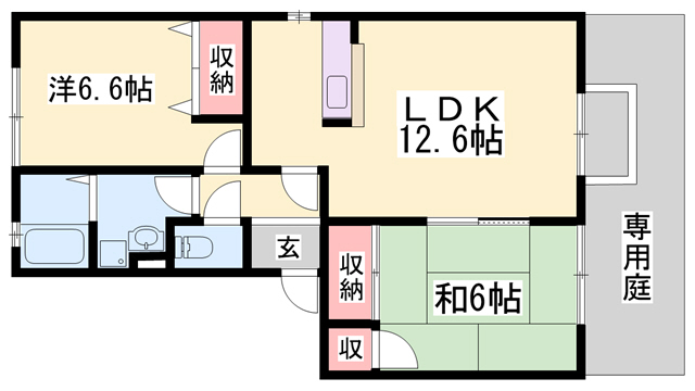 プレミール　II棟の間取り