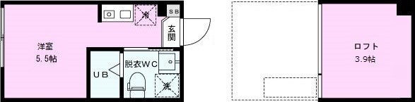 エパルレジデンスの間取り