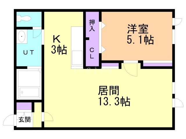 アルムレジェンドIIの間取り