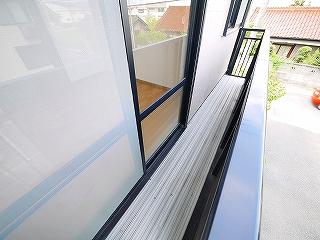 バルコニー　落ち着いた時間を過ごせるバルコニーです