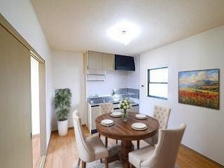 居室・リビング　CGで家具等を配置したもので家具等は含まれません