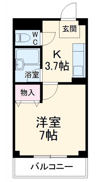 サンピア丸野の間取り