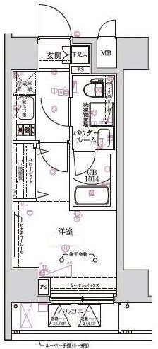 LUMEED横濱鶴見の間取り