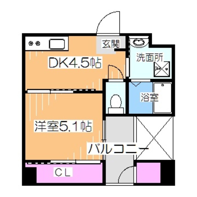 【ロイヤルガーデン堺の間取り】