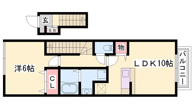 アルコバレーノIIの間取り