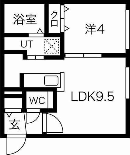 ラ・フォルテ環状通東の間取り