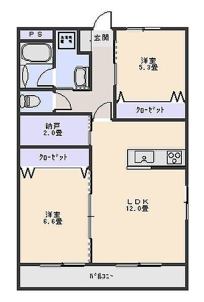 セントラルパークマンションの間取り