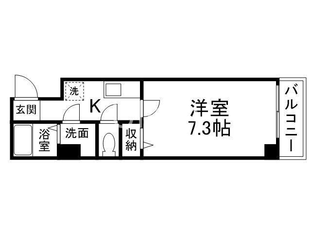 GROOVE京都五番町の間取り