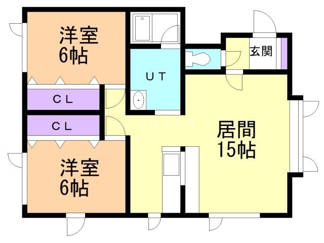 バローネ川村の間取り