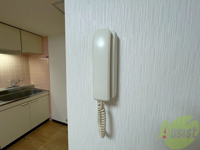 セキュリティ　インターホンは通話ができるので急な訪問があっても安心です