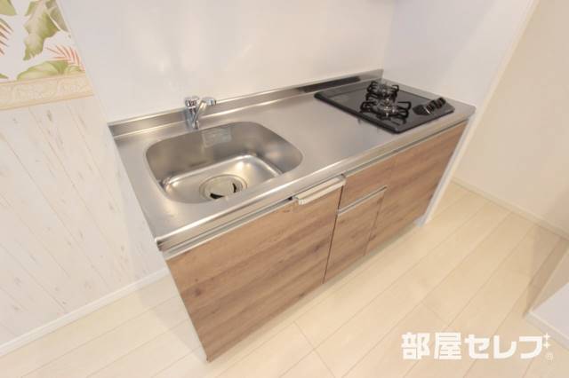 キッチン　ガスコンロ２口です