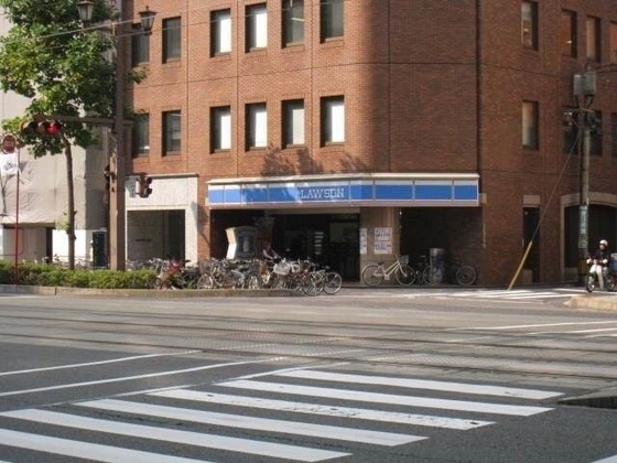 コンビニ　ローソン広島大手町店（コンビニ）まで156m