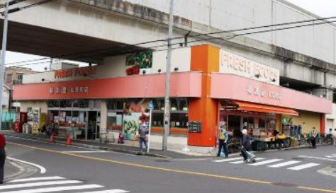 スーパー　横濱屋松見町店（スーパー）まで419m