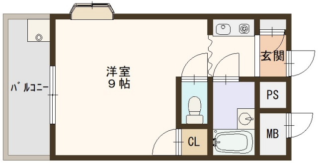 セピア51の間取り写真