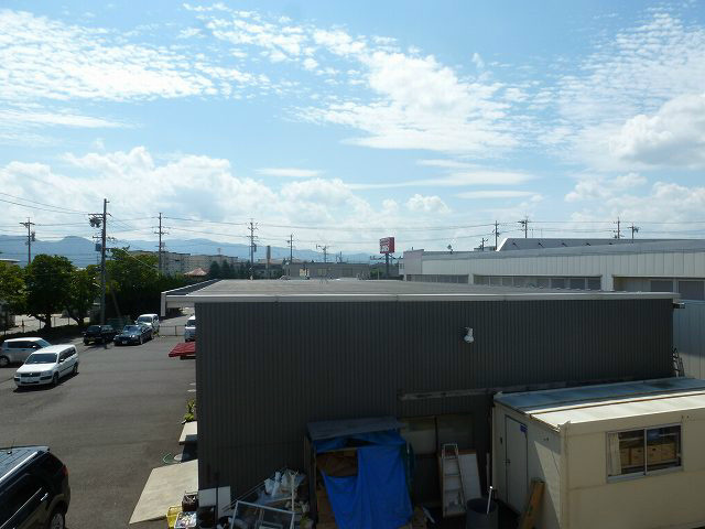 眺望　202号室です