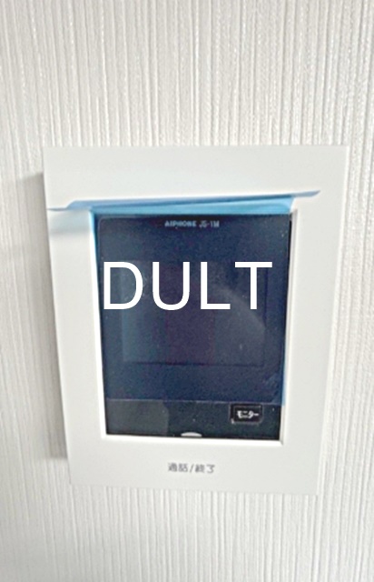 セキュリティ　モニター付きインターホンです。