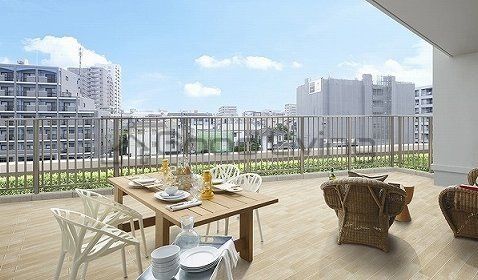 バルコニー　リバービューテラス