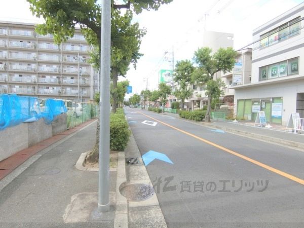 眺望　前面道路