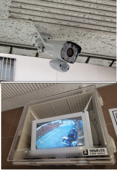 その他　防犯カメラ　２台設置