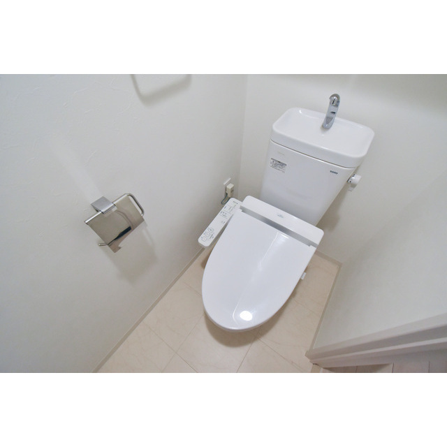 トイレ　ゆったりとした空間のトイレです