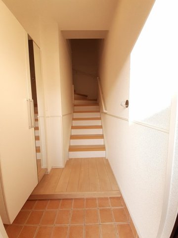 玄関　ゆったりとした玄関です