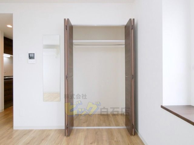 収納　クローゼット付きです♪