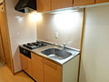 キッチン　システムキッチン　ガス２口