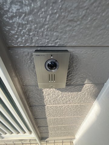 セキュリティ　モニター付きインターホン