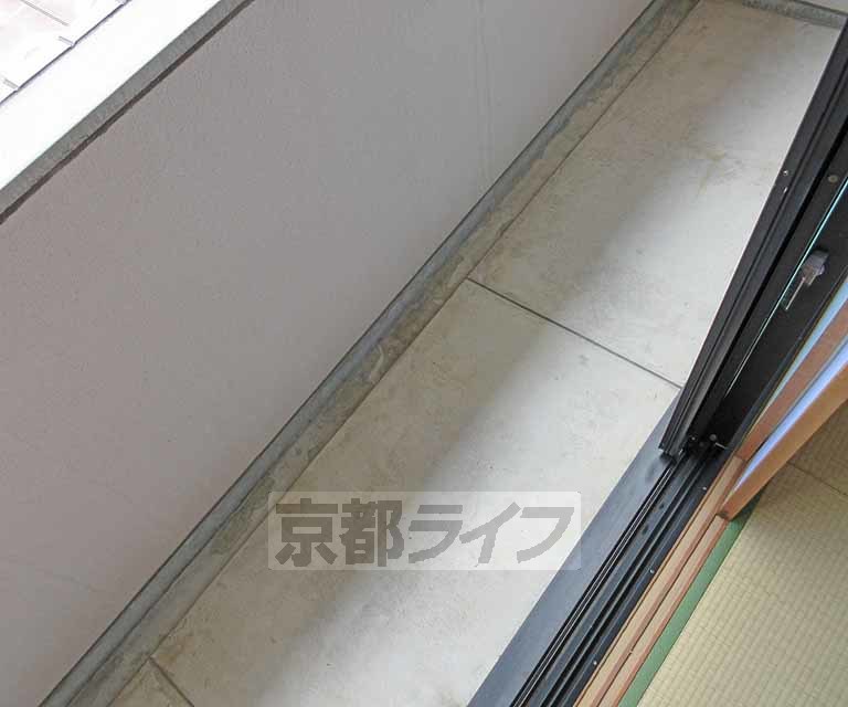 バルコニー　和室側バルコニーです！