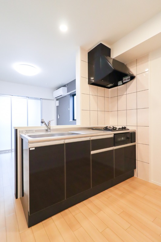 キッチン　図面と現状に相違がある場合には現状を優先