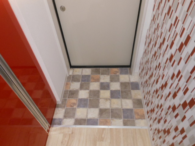 玄関　落ち着いた玄関です