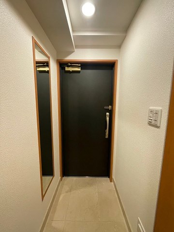 玄関　明るい玄関です