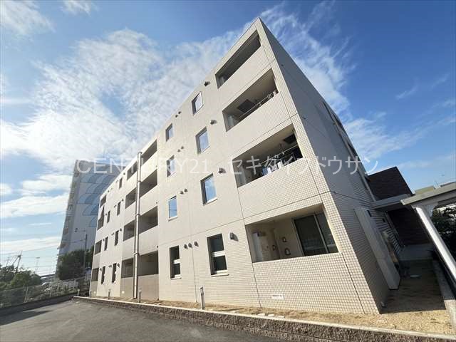 建物外観　■ペット相談可■オートロック・エレベーター有り