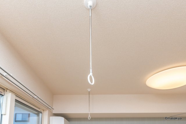 その他設備　室内物干し