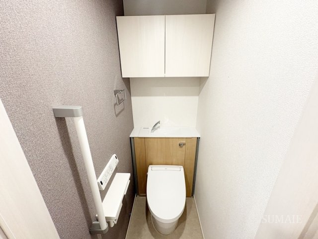 トイレ　トレイです